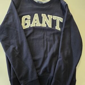 GANT Men's Dark Blue Crewneck Sweater